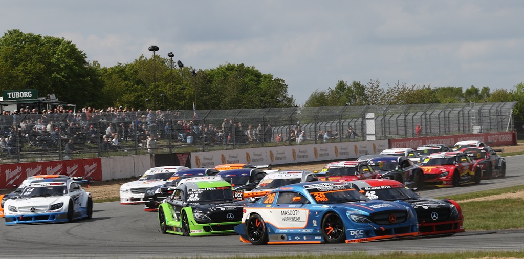 Den store Super GT Danmark klasse.
(Foto: Motorsporten.dk)